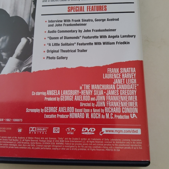 DVD The Manchrian Candidate - Picture 7 of 13